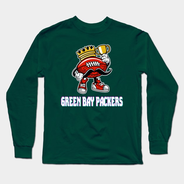 Green BayP Long Sleeve T-Shirt by Don Ga Bang